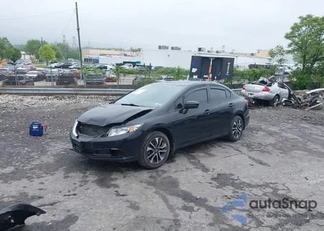 2014 Honda Civic Ex from USA, damaged, VIN 2HGFB2F81EH557033